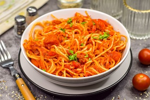 Спагетти Четыре помидора