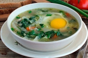 Щавелевый суп с крапивой