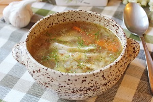 Гречневый суп с индейкой