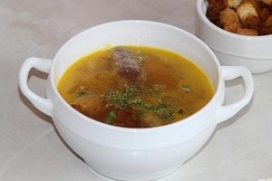 Гороховый суп из говядины