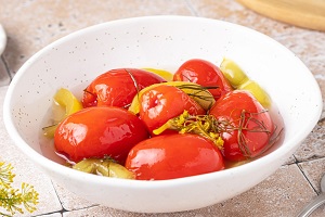 Квашеные помидоры быстрого приготовления