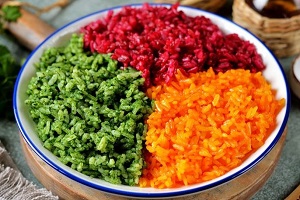 Цветной рис