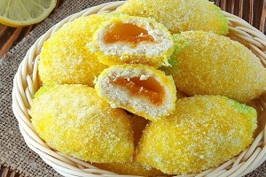 Печенье Лимончики с апельсиновым джемом