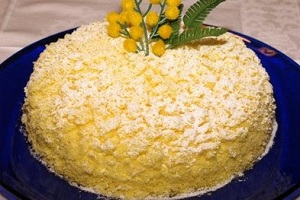 Итальянский торт Мимоза